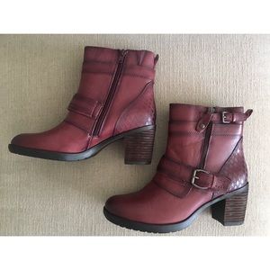 New Earth Womens Montana Merlot Boot 9